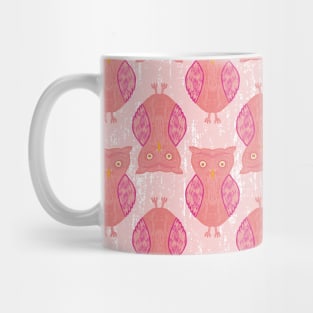 Pink Owls Mug